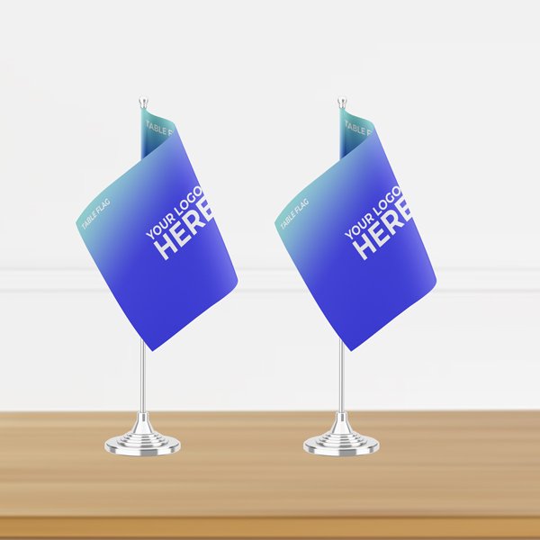 Custom Desk Flags Types Custom Desk Flags | Flags Printing Dubai | Table Flags
