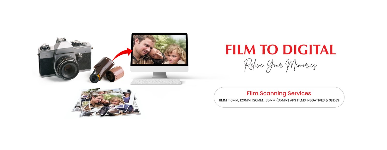 Film to Digital Conversion Services in UAE