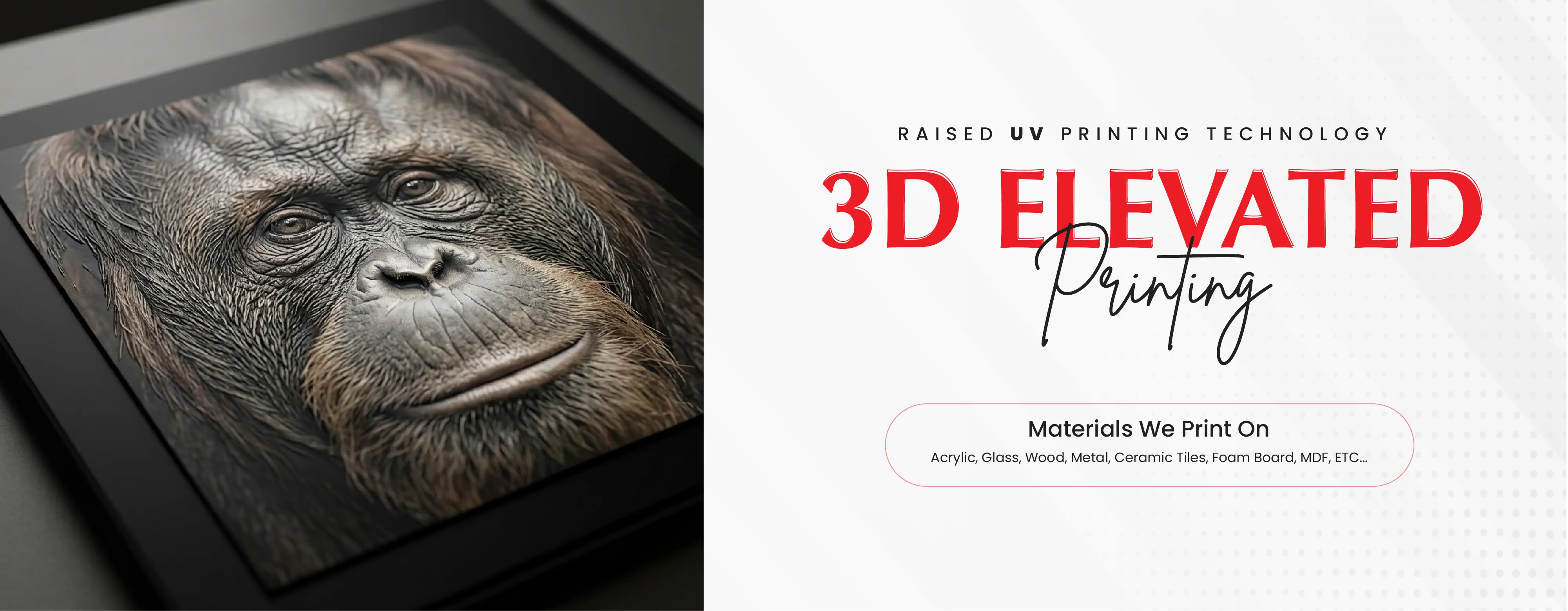 Raised Printing Services Dubai